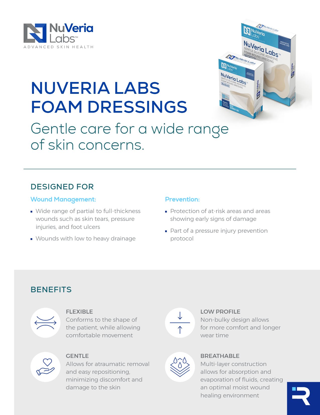 NVL Foam Dressings Brochure-1